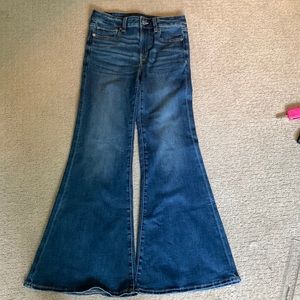 American eagle flare jeans